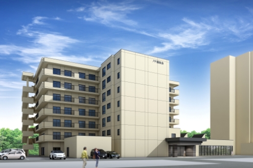 特別養護老人ホームノテ中の島アネックス外観